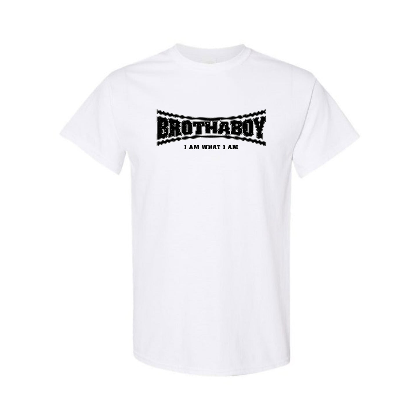 white tee - logo